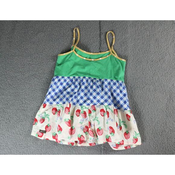 New Matilda Jane Womens Small Happy Free Strawberry Biscotti Spaghetti Strap - Picture 7 of 7